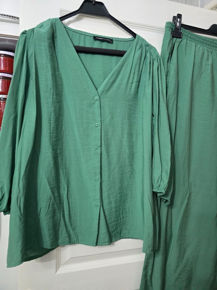 Kadın Yeşil ikili takım - Görsel 2