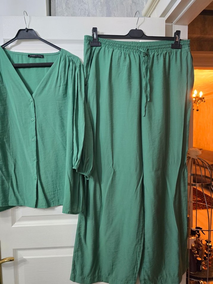 Kadın Yeşil ikili takım - Görsel 4