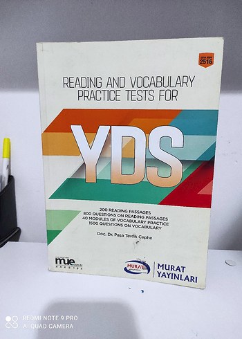 YDS Okuma ve Kelime Pratiği Soru Bankası