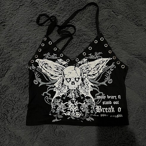 Gotik Crop Büstiyer