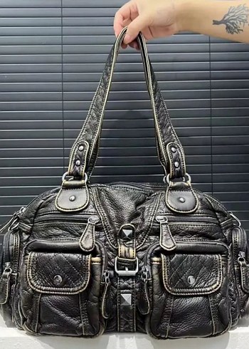 Bershka Vintage Suni Der Kol Cantasi