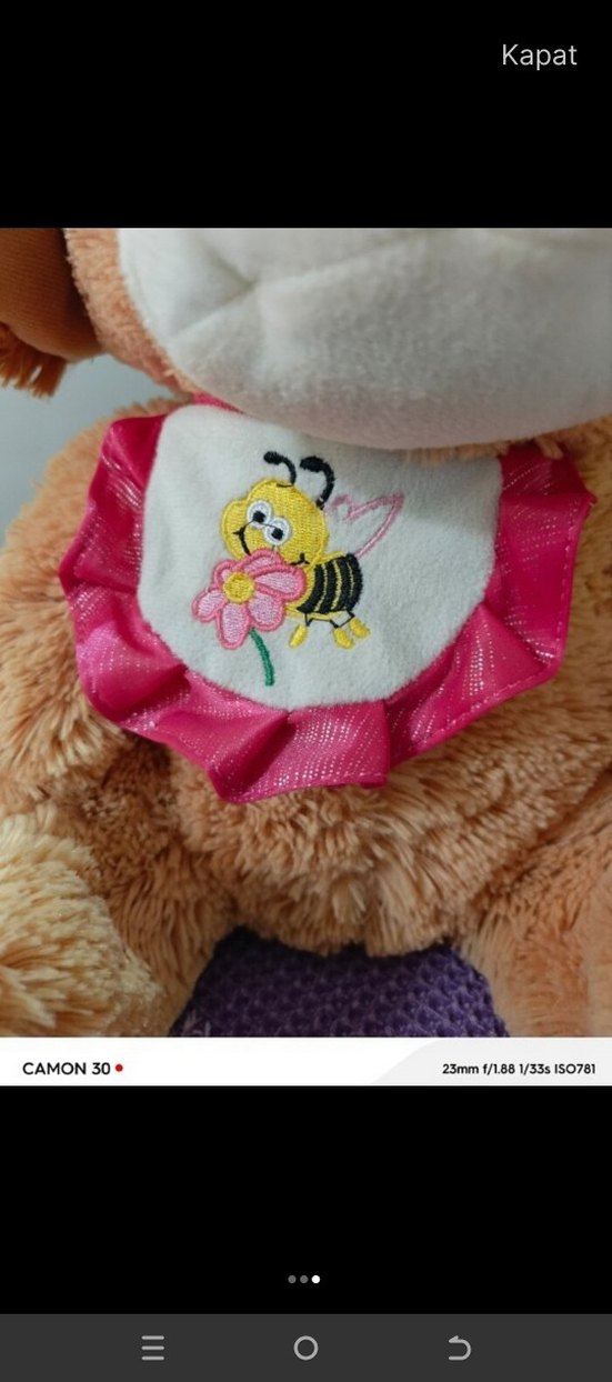 Kahverengi Oyuncak Peluş Köpek - Görsel 2