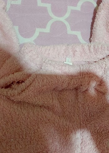 Pembe PeluşEşofman Altı - Görsel 4