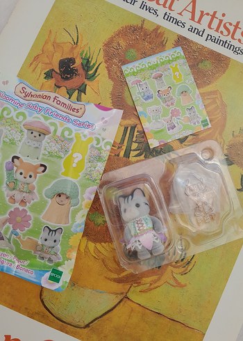 Sylvanian Families blind bag gri tekir kedi