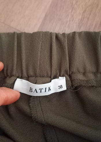 Batik Kadın Haki.lastikli Pantolon 38 beden