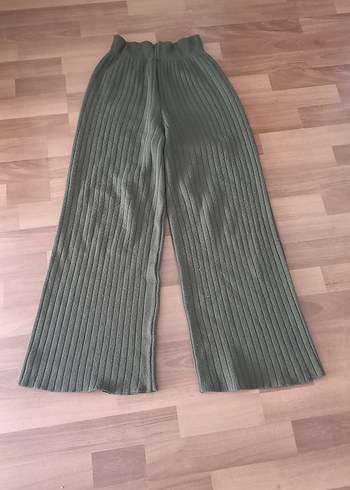 Pilili Örme Kadın Pantolon,hırka.2 li takım.42.44 bedene uygun