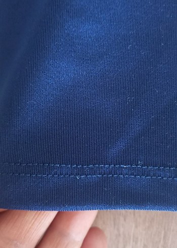 36 Beden Mavi Esnek Bel Denim Tayt.parlak renk ilk resimdeki gibi