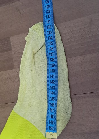 Sarı kırmızı 2 çift çorap çifti 29 - Görsel 2