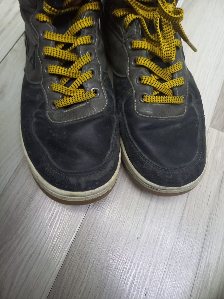 Sarı Gri Erkek Spor Ayakkabı Bağcığı.fila marka.41 numara bot - Görsel 4