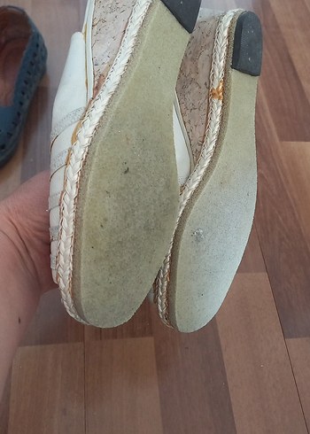 Beyaz Kadın Dolgu Topuklu Espadril - Görsel 5