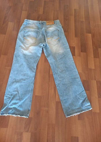 Colin's Kadın Gri Bol Kesim Denim Jean