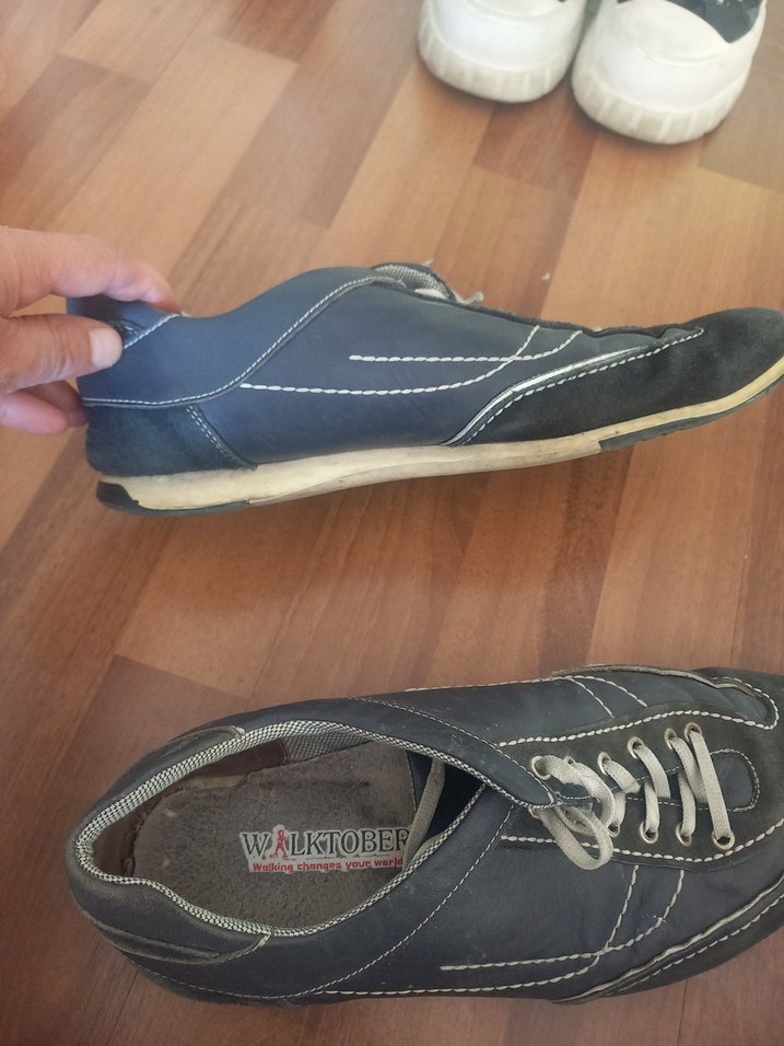 Gri Erkek Ayakkabı Bağcığı - Görsel 2