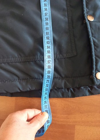 H&M Erkek Çocuk Düğmeli Lacivert Kaban - Görsel 6