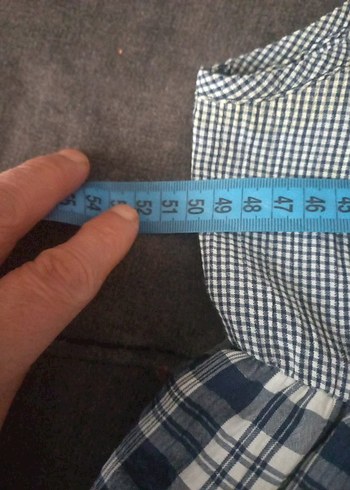 Gri Düğmeli Keten Hamile elbise - Görsel 4