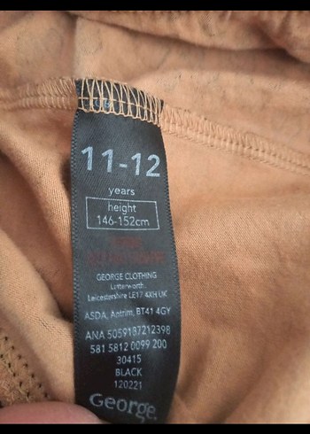 Kız Çocuk Leopar Desenli Tayt - Görsel 6