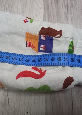 Çocuklar için Renkli Desenli Uyku Tulumu - Görsel 4