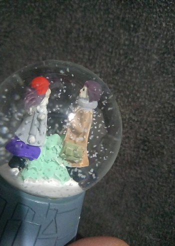 Renkli Kar Küresi Figürü minik - Görsel 2