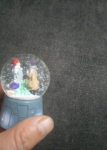 Renkli Kar Küresi Figürü minik - Görsel 4