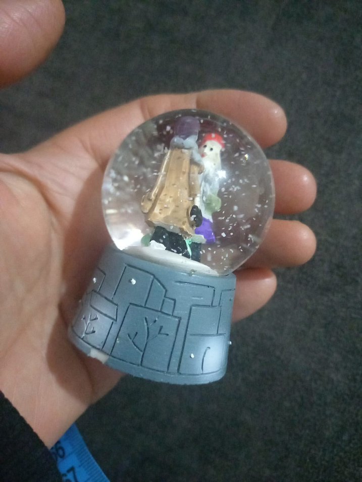 Renkli Kar Küresi Figürü minik - Görsel 5