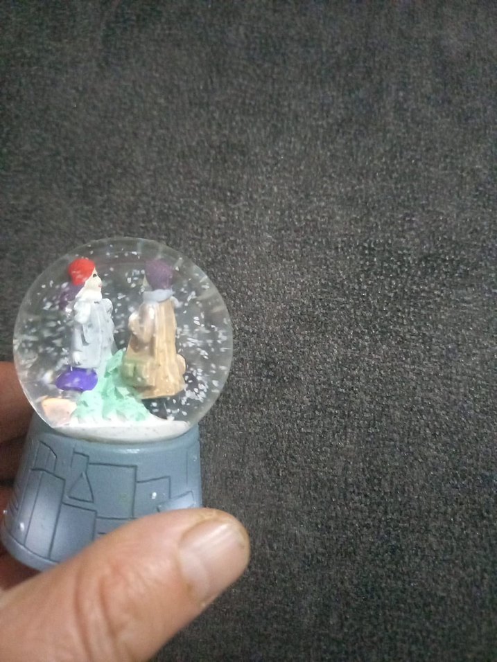 Renkli Kar Küresi Figürü minik - Görsel 4