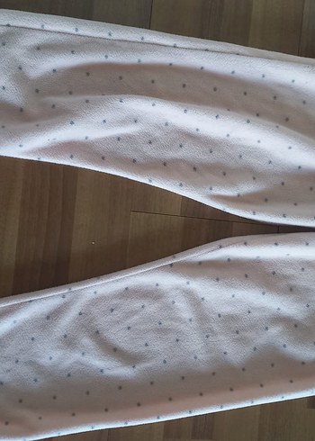 Pembe polar pijama altı - Görsel 5