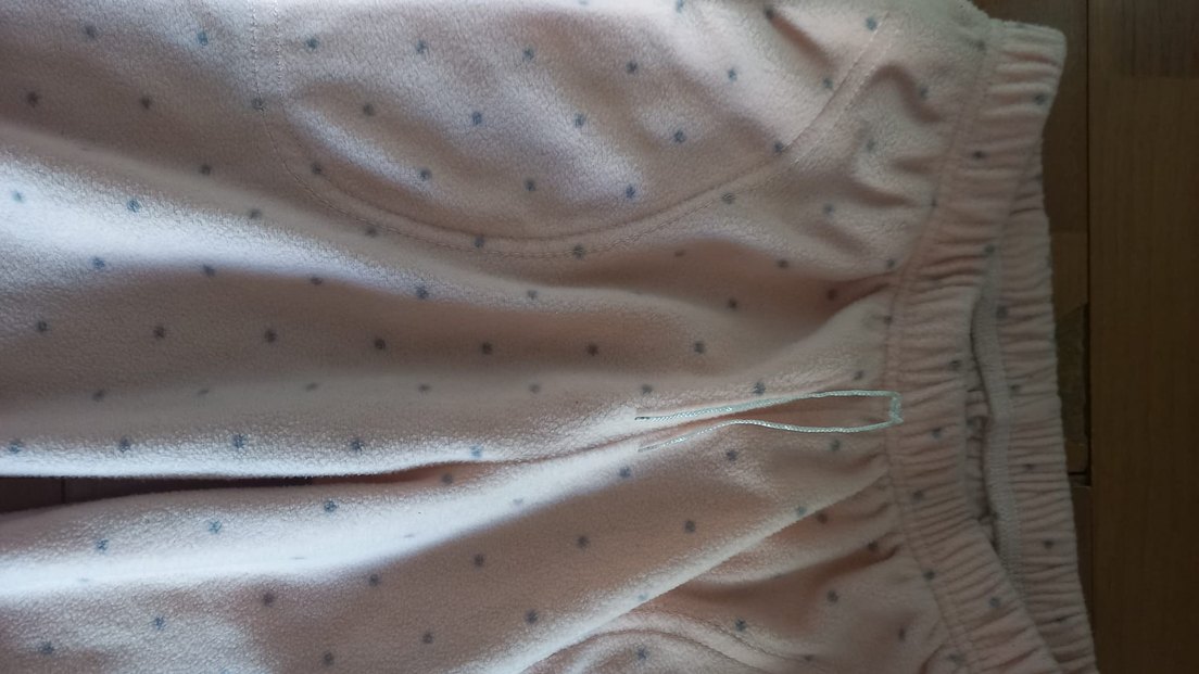 Pembe polar pijama altı - Görsel 4