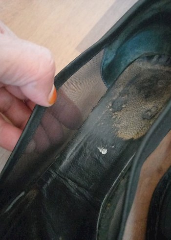 Kadın Siyah Pliseli Dolgu Topuk Espadril.bambi marka - Görsel 6