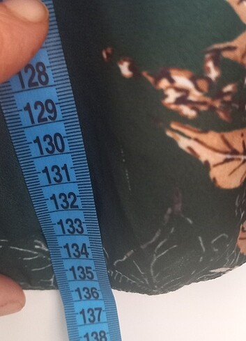 Uzun elbise 38.40 bedene uygun sıfır kullanılmamış çiçekli - Görsel 6