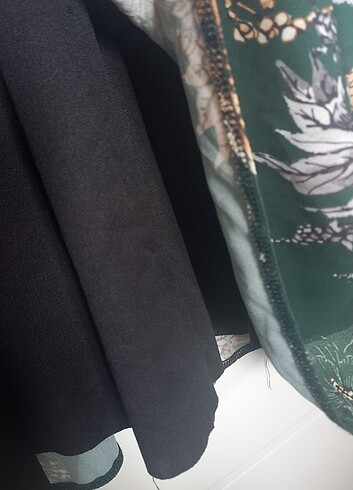 Uzun elbise 38.40 bedene uygun sıfır kullanılmamış çiçekli - Görsel 7