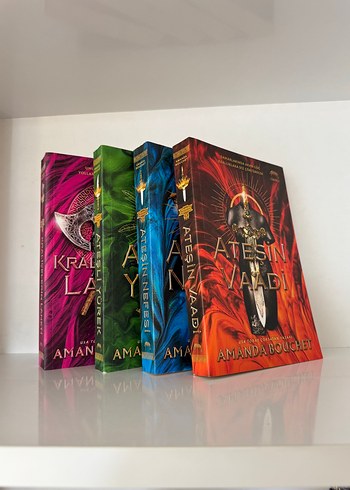 Amanda Bouchet Roman Seti - 4 Kitap