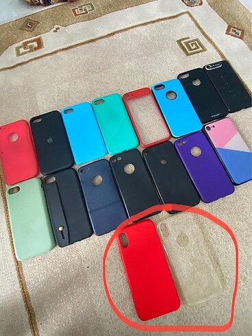 İphone 7 ve X telefon kılıfı