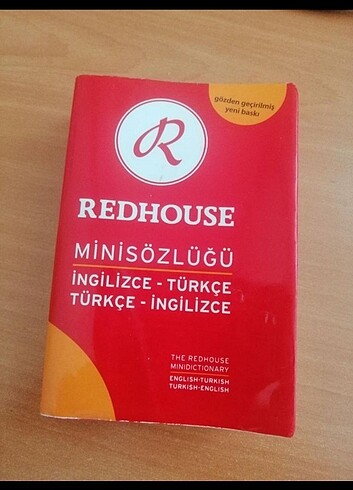 Redhouse İngilizce Türkçe Sözlük 