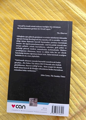  Beden George Orwell - Boğulmamak İçin