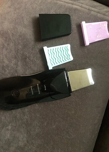 Beden Ultrasonik yüz temizleme spatula titreşim yüz temizleme