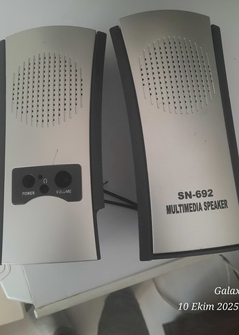 Siyah Müzik Sistemi Hoparlör Parçaları - Görsel 5