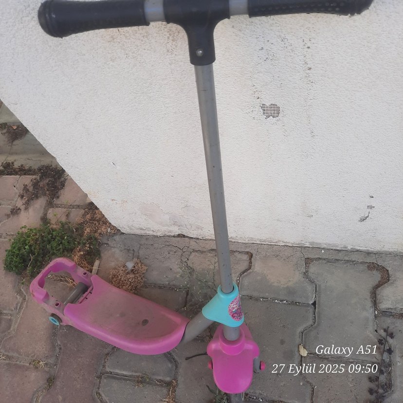 Gri Çocuk Scooter'ı - Görsel 4