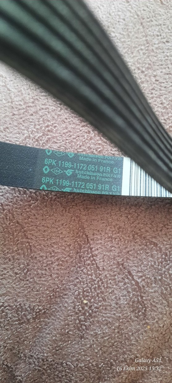 otomobil V kayışı - Görsel 2