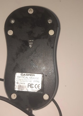 Kablolu Siyah Bilgisayar Mouse'u - Görsel 2