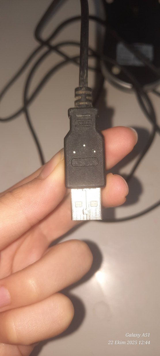 Kablolu Siyah Bilgisayar Mouse'u - Görsel 3