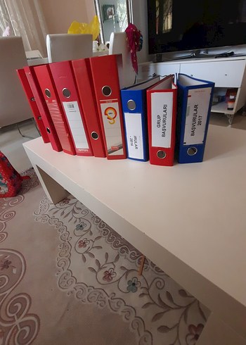 Kırmızı ve Mavi Dosya Seti - Görsel 9