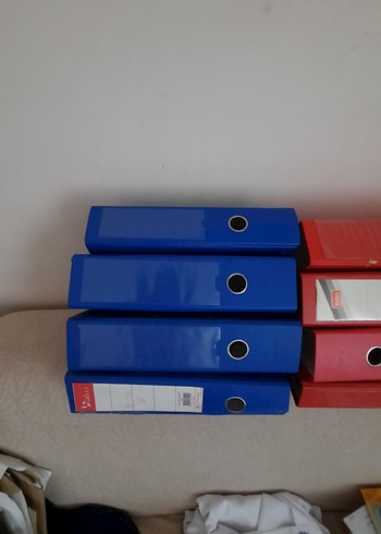 Kırmızı ve Mavi Dosya Seti - Görsel 18