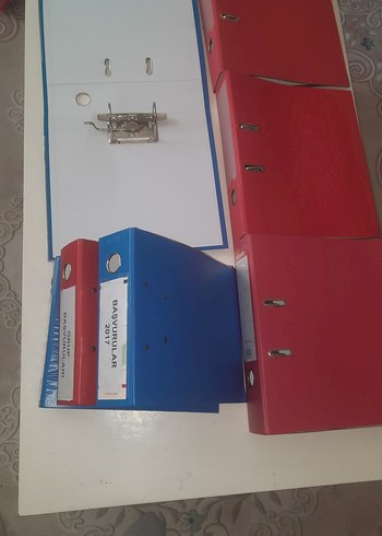 Kırmızı ve Mavi Dosya Seti - Görsel 17