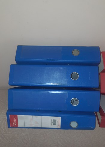 Kırmızı ve Mavi Dosya Seti - Görsel 4