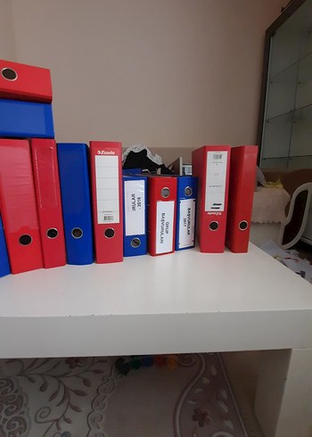 Kırmızı ve Mavi Dosya Seti - Görsel 2