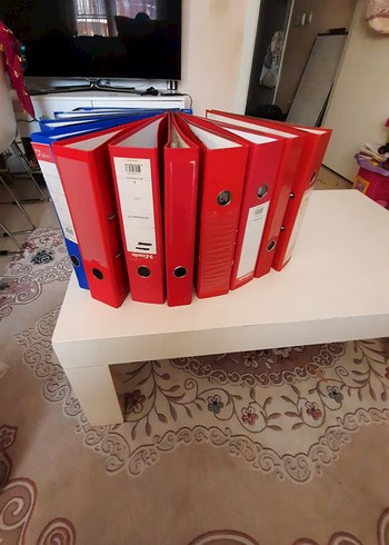 Kırmızı ve Mavi Dosya Seti - Görsel 11