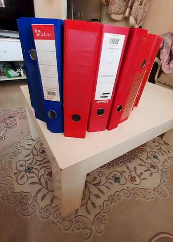 Kırmızı ve Mavi Dosya Seti - Görsel 13