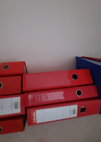 Kırmızı ve Mavi Dosya Seti - Görsel 5