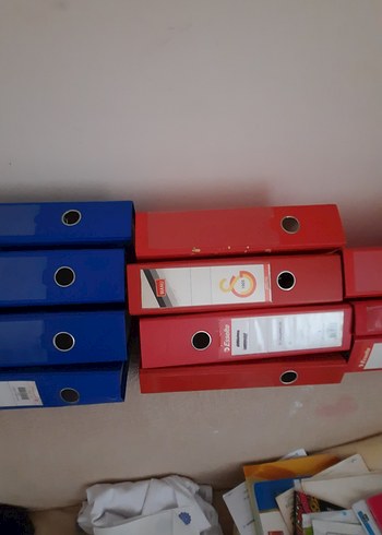 Kırmızı ve Mavi Dosya Seti - Görsel 15