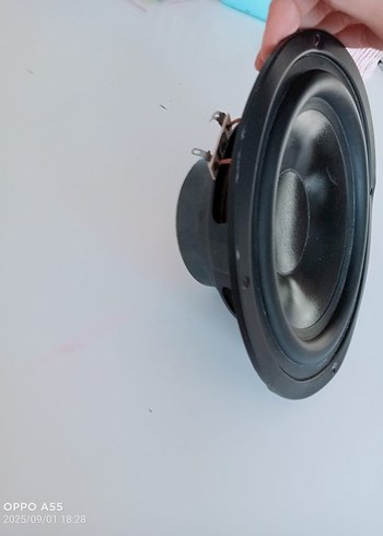 Siyah Yuvarlak Hoparlör - Görsel 10