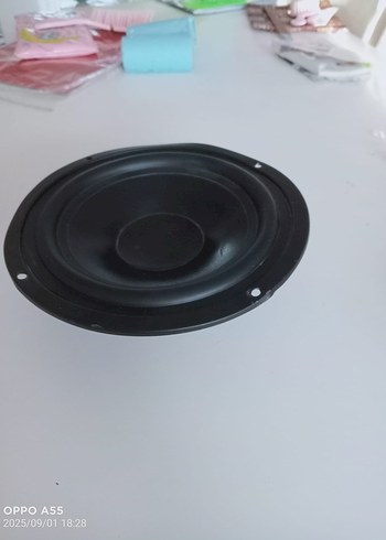 Siyah Yuvarlak Hoparlör - Görsel 9